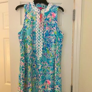Lilly Pulitzer Jane shift size 12 in cabana cocktail